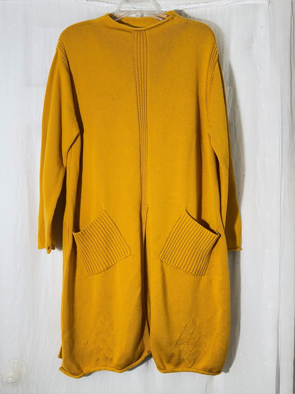 Mustard Yellow Knit Tunic/ Dress